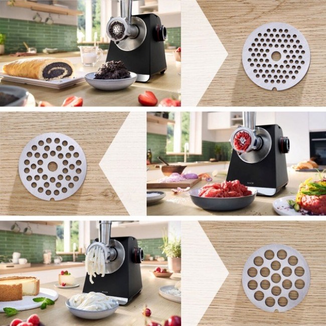 Bosch MFW S660B mincer Black, Silver Bosch MFW S660B mincer Black, Silver