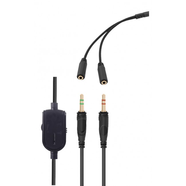 Arozzi Aria Headset Wired Head-band Gaming Black