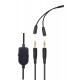 Arozzi Aria Headset Wired Head-band Gaming Black