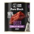 JOHN DOG Pure Black Mono deer - wet dog food - 800g