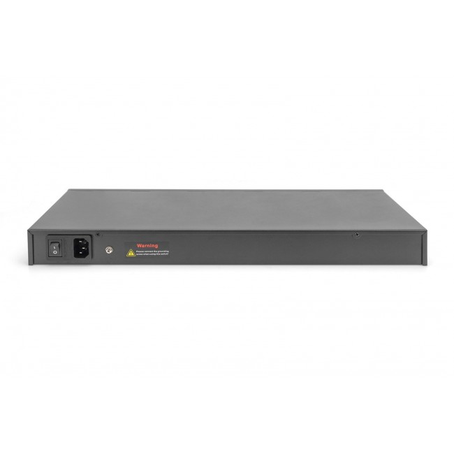 Digitus 24-Port Gigabit PoE Networkswitch,19 Zoll, L2 managed,2 Uplink Ports, SFP, 430 W, af/at Digitus 24-Port Gigabit PoE Networkswitch,19 Zoll, L2 managed,2 Uplink Ports, SFP, 430 W, af/at
