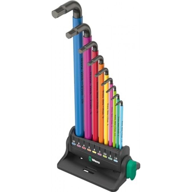 Wera 05133165001 hex key L-shaped hex key set Metric 9 pc(s)