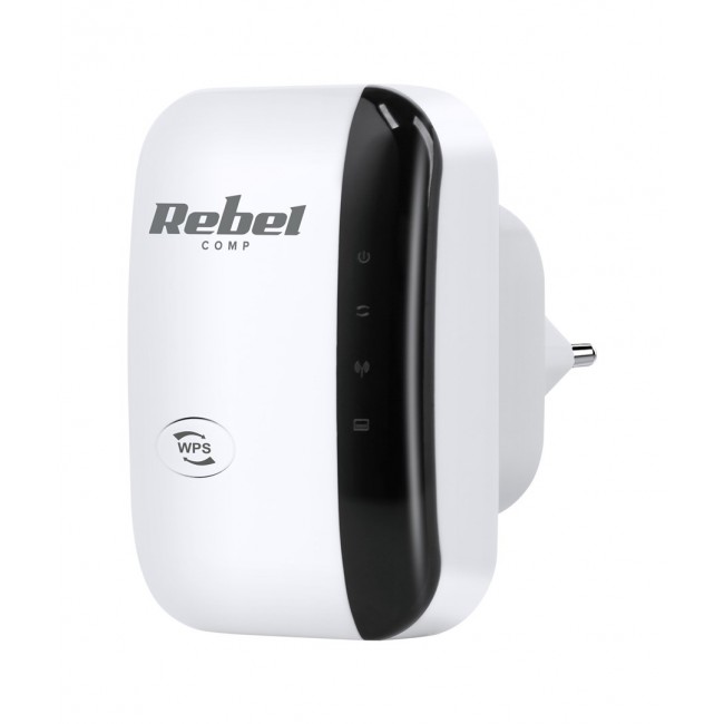 Rebel Wi-Fi signal amplifier KOM1030 white Rebel Wi-Fi signal amplifier KOM1030 white