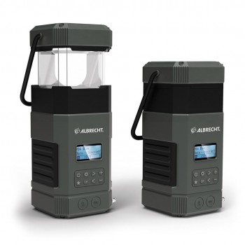 Albrecht DR 114 DAB Battery powered camping lantern USB port