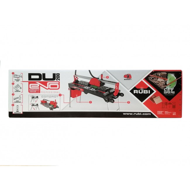 RUBI tile cutter DU-200 EVO 230V