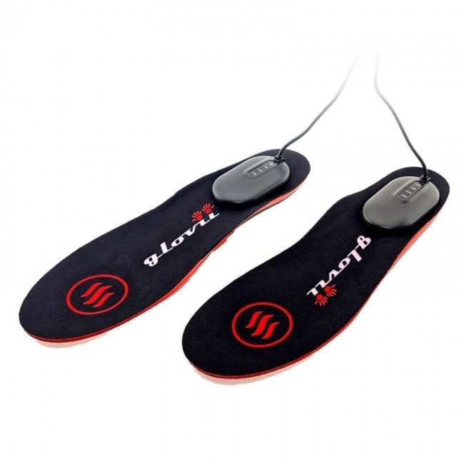 Glovii GW3M shoe insole Unisex All Black