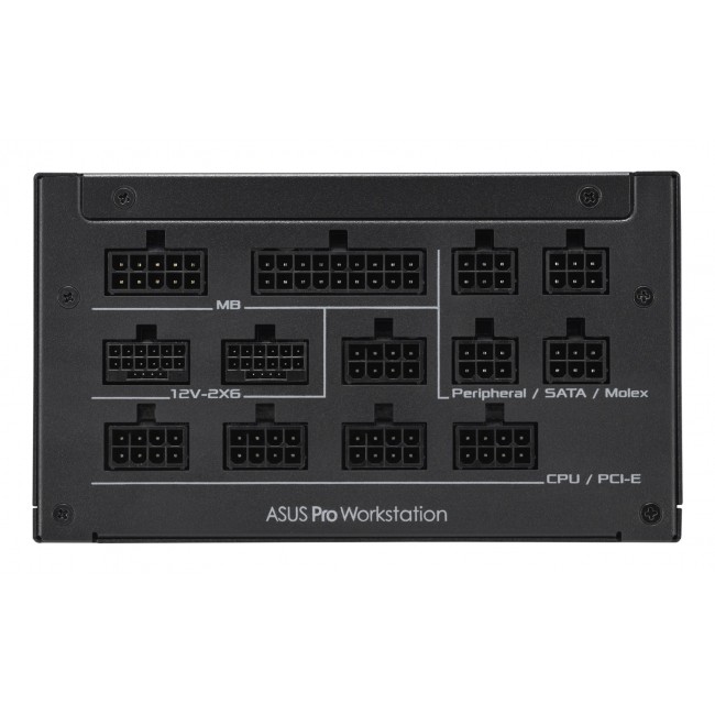 ASUS Pro WS 1600W Platinum power supply unit 20+4 pin ATX ATX Black