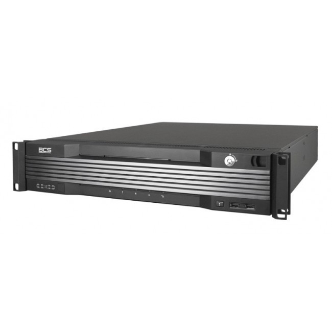 BCS BCS-U-NVR6408R-A-4K(2X12TB) 2U Black
