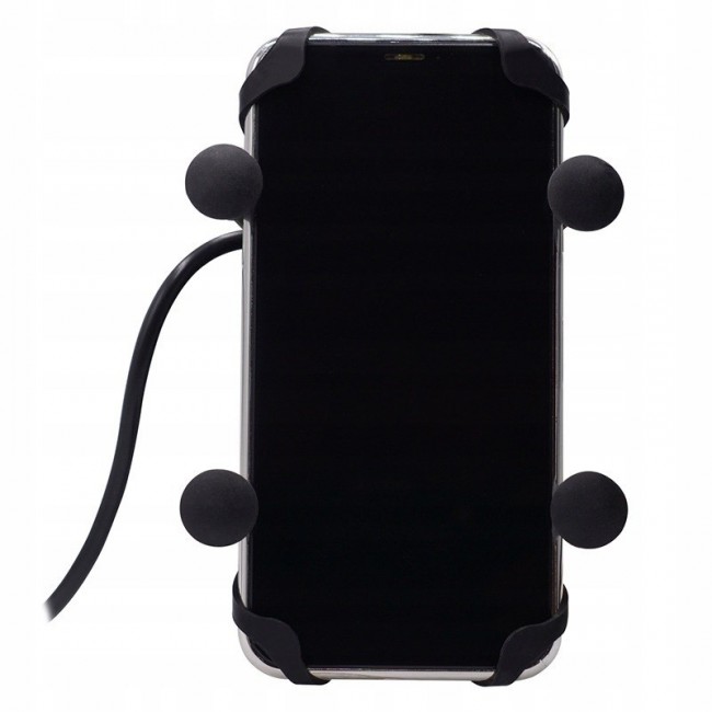 MOTORBIKE PHONE HOLDER FREEDCONN MC7C + BM2R HEAD TUBE ATTACHMENT MOTORBIKE PHONE HOLDER FREEDCONN MC7C + BM2R HEAD TUBE ATTACHMENT