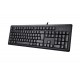 A4Tech KR-92 keyboard Universal USB QWERTY English Black