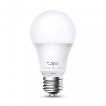 TP-Link Tapo L520E Smart Wi-Fi bulb (806 lm, 4000K color, dimmable light).