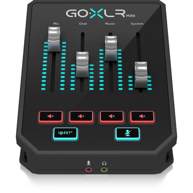 TC Helicon Go XLR Mini - mixer and audio interface TC Helicon Go XLR Mini - mixer and audio interface