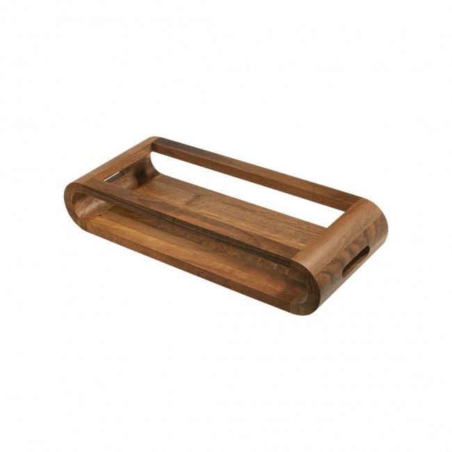 Double-sided walnut wood tray Artelegno VASD - 37 cm Double-sided walnut wood tray Artelegno VASD - 37 cm