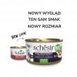 SCHESIR Oceanic Adult Tuna with Dentic - wet cat food - 70g