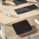 Maclean MC-460 Ergonomic Footrest Leg Foot Rest Infinitely Adjustable Angle Under Desk Removable Cushion Cushioned Maclean MC-460 Ergonomic Footrest Leg Foot Rest Infinitely Adjustable Angle Under Desk Removable Cushion Cushioned