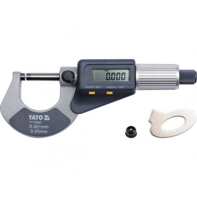 Yato YT-72305 micrometer 2.5 cm Digital outside micrometer