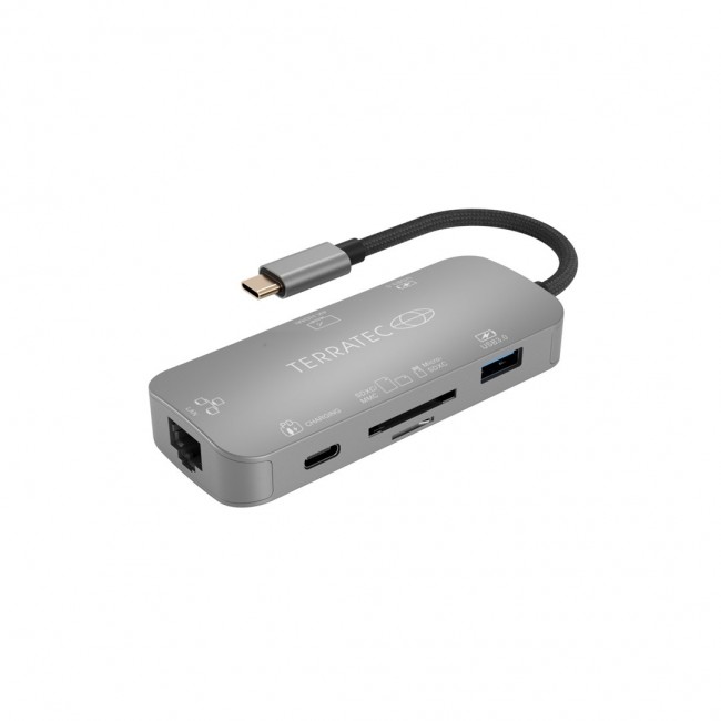 Terratec Connect C8 USB 2.0 Type-C Grey