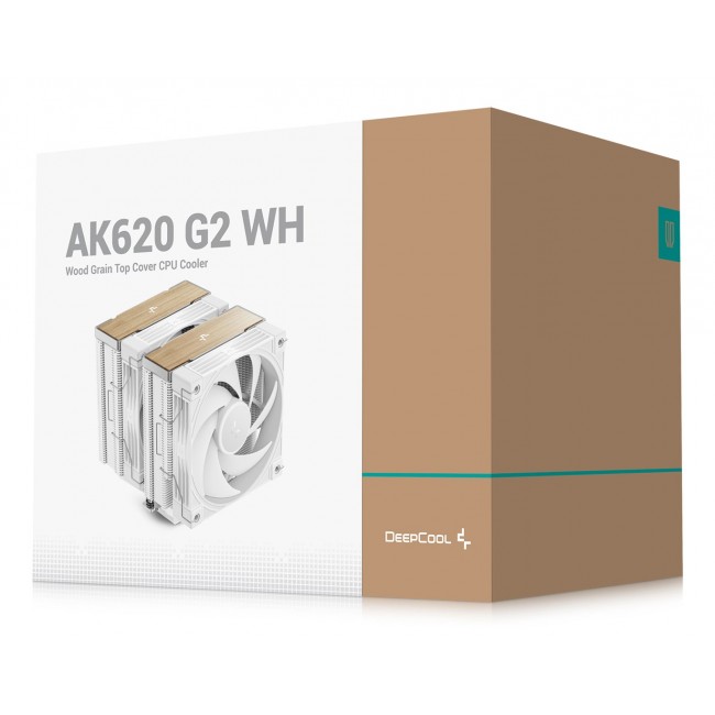 DeepCool AK620 G2 WH Processor Air cooler 12 cm White 1 pc(s) DeepCool AK620 G2 WH Processor Air cooler 12 cm White 1 pc(s)