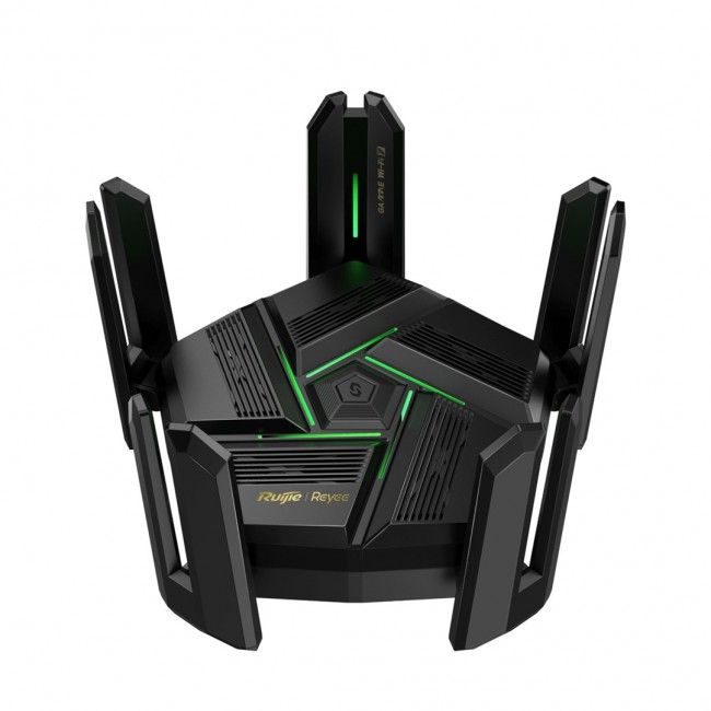 Ruijie Networks RG-EW7200BE PRO wireless router Dual-band (2.4 GHz / 5 GHz) Black