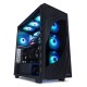 Sharkoon REBEL C80G RGB Midi Tower Black