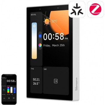Panel sterowania WiFi/Bluetooth/ZigBee Matter SONOFF NSPanel Pro 120 (bia y)