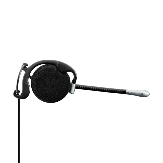 Sennheiser SH 335 Headset Wired Headband Call/Music Black, Silver