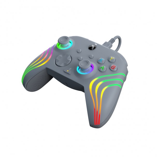 PDP Afterglow Wave Grey USB Gamepad Analogue / Digital PC, Xbox One, Xbox Series S, Xbox Series X