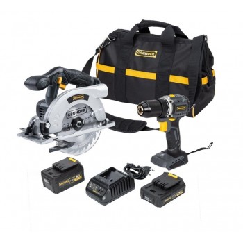 Tool set 18V 2+4AH CD-B0A18+CS-L1118