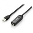 Equip USB 2.0 Type A Active Extension Cable Male to Female, 15m