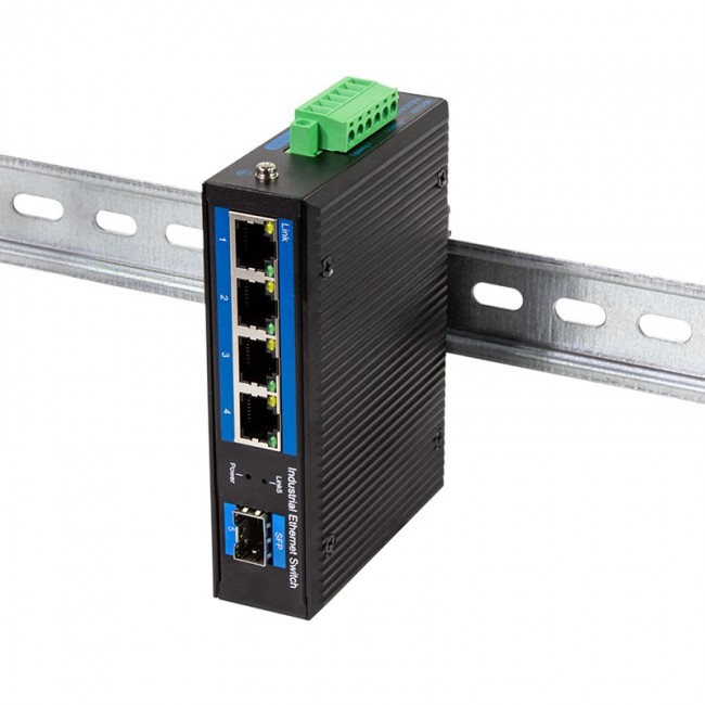 LogiLink NS204 network switch Unmanaged Gigabit Ethernet (10/100/1000) Black