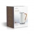 Nedis KAWK510EWT electric kettle 1.7 L 2200 W White Nedis KAWK510EWT electric kettle 1.7 L 2200 W White