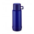 ROTPUNKT Glass vacuum flask, capacity 1.0 l, hyperblue (navy blue)