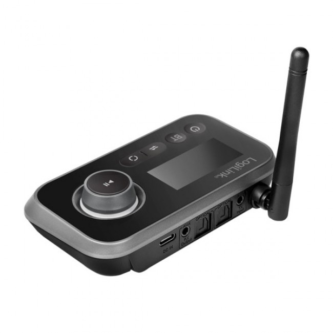 LogiLink BT0062 AV extender AV transmitter & receiver Black