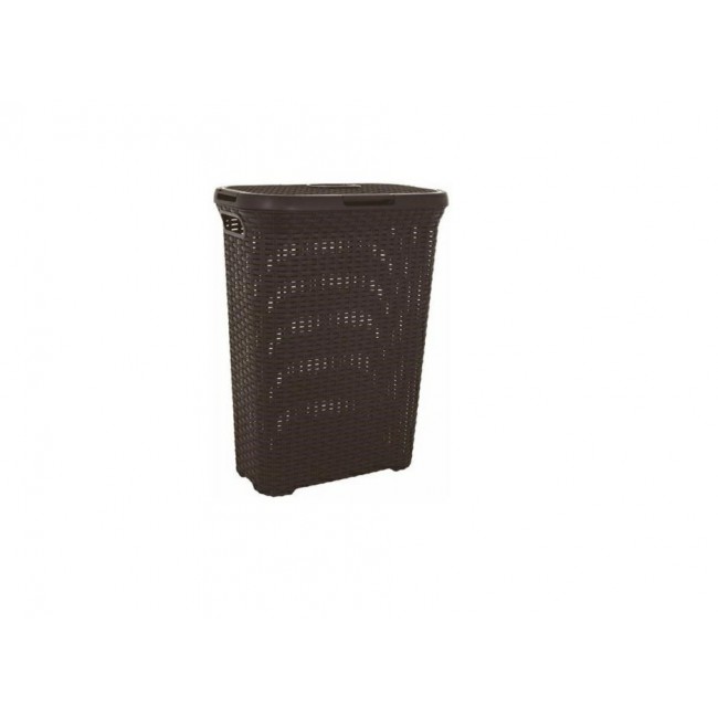 Curver NATURAL STYLE laundry basket 40L DarkBrown