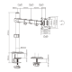 Gembird MA-D1-01 monitor mount / stand 81.3 cm (32 Gembird MA-D1-01 monitor mount / stand 81.3 cm (32