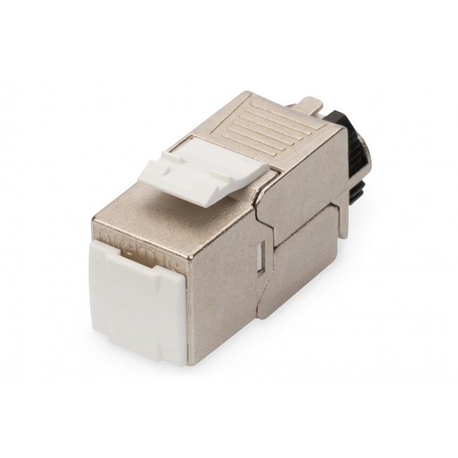 Digitus CAT 6A Keystone module, shielded with intelligent cable manager