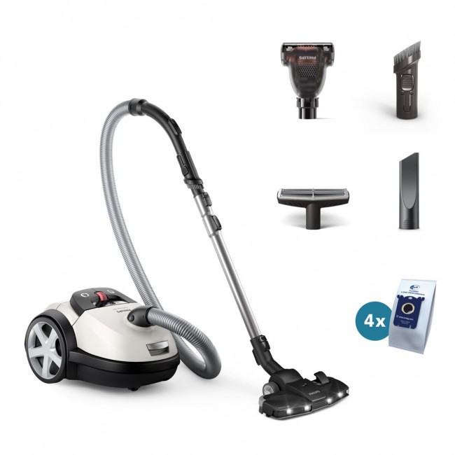 Philips 8000 series XD8142/12 vacuum 4 L Cylinder vacuum Dry 900 W Dust bag Philips 8000 series XD8142/12 vacuum 4 L Cylinder vacuum Dry 900 W Dust bag