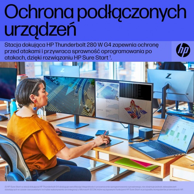 HP Thunderbolt Dock 280W G4 w/Combo Cable HP Thunderbolt Dock 280W G4 w/Combo Cable