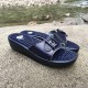 Women's flip-flops Scholl new massage, navy blue, size 37 Women's flip-flops Scholl new massage, navy blue, size 37