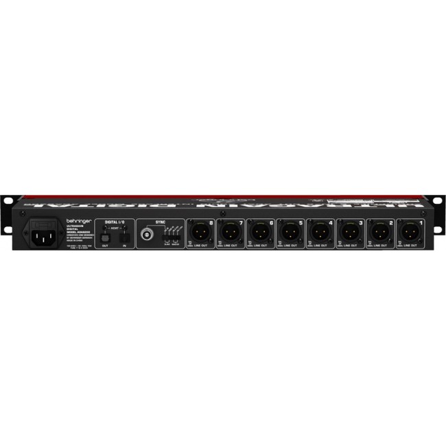 Behringer ADA8200 - 8 channel audio converter, 10 - 24000 Hz