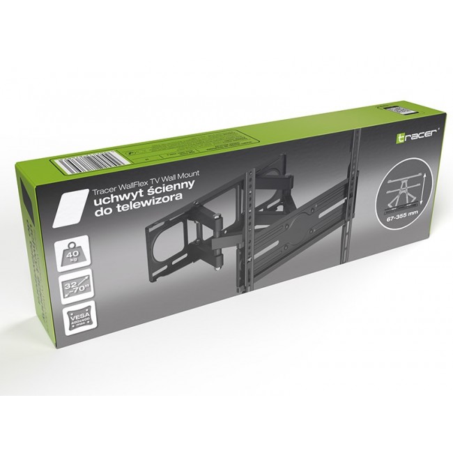 Tracer WallFlex LCD/LED TV Mount, Black Tracer WallFlex LCD/LED TV Mount, Black