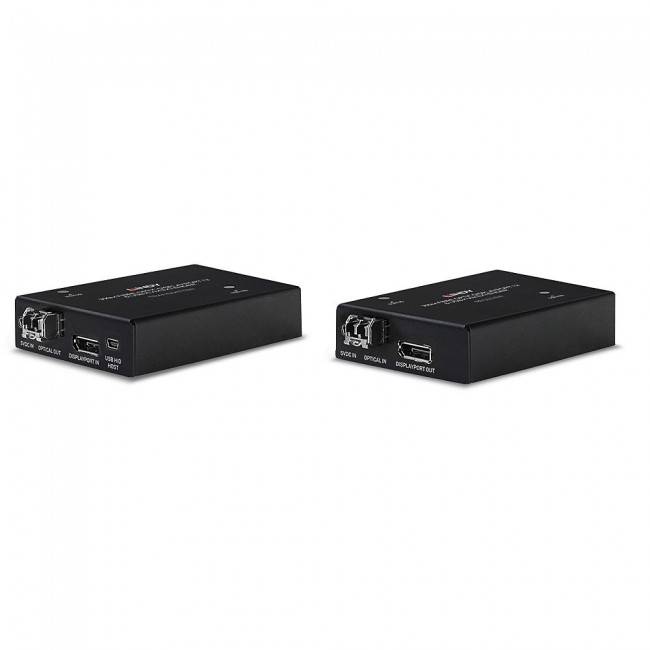 Lindy 300m Fibre Optic DisplayPort 1.2 and USB KVM Extender