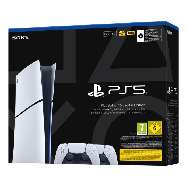Sony Playstation 5 Slim Digital 825 GB Wi-Fi Black, White