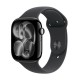 Apple Watch Series 11 GPS 46mm Jet Black Aluminium Case with Black Sport Band - M/L