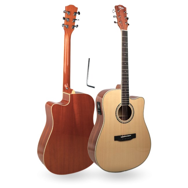 V-TONE VEAG1 CE NT - 4/4 electro-acoustic guitar, natural