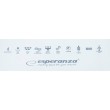 Esperanza EBS016W personal scale Square White Electronic personal scale