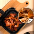 Extralink HOME AIR 5.2L EU SJ-520 fryer Single 1600 W Hot air fryer Black