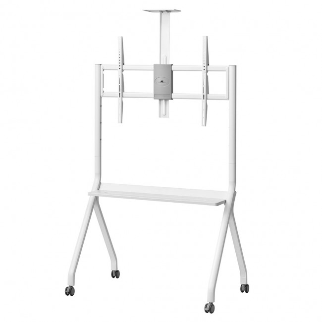 Maclean TV stand / cart, camera shelf, on casters, 55-100 Maclean TV stand / cart, camera shelf, on casters, 55-100