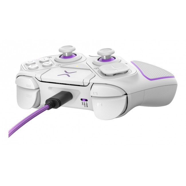 PDP 052-002-WH Gaming Controller Violet, White RF/USB Gamepad Analogue / Digital PC, PlayStation 4, PlayStation 5