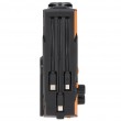 Extralink RADIO AWARYJNE SOLARNE Z KORBKA DYNAMO POWERBANK 4000MAH Z LATARKA SOS SR-4000 Portable Analog Black, Orange